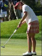 Ladies Professional Golfer Annika Sorenstam